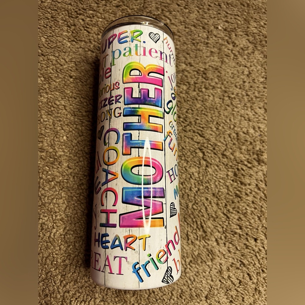 “MOTHERS DAY” Colorful Mother Tumbler